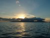 Moorea, vue du lagon de Papeete